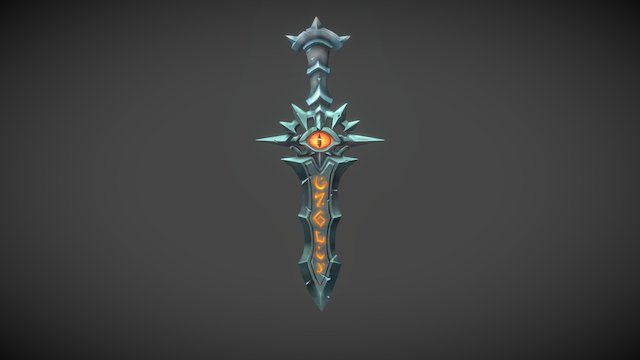 3December_01_Sword 3D Model
