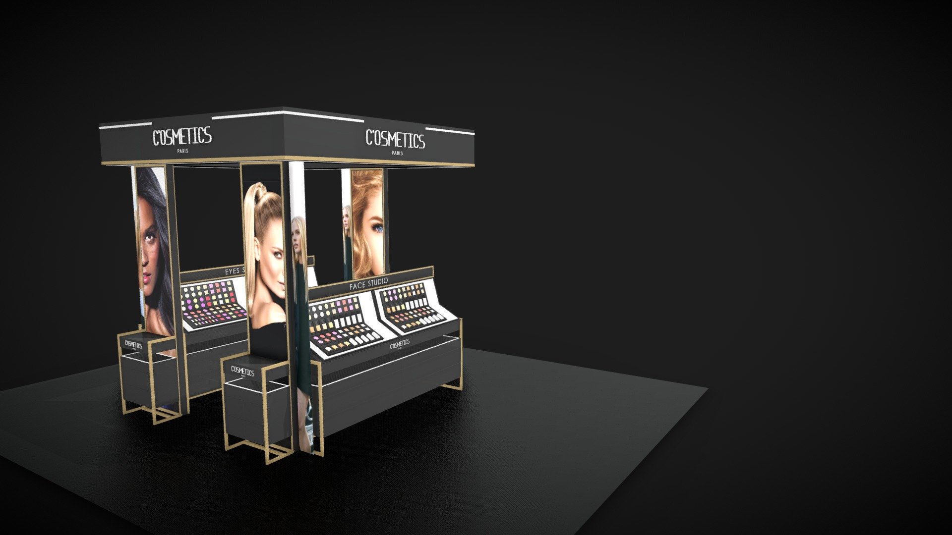 Cosmetics Stand