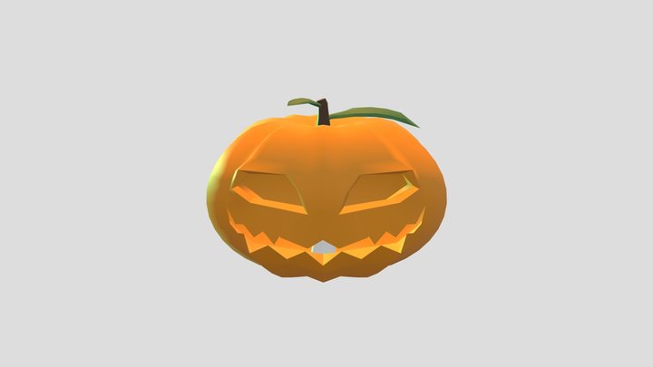 Pumpkin Halloween 3D Model