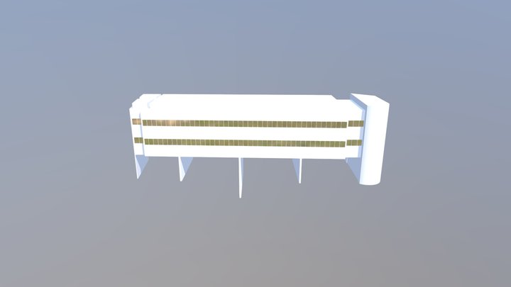 Charing Cross Podium 3D Model