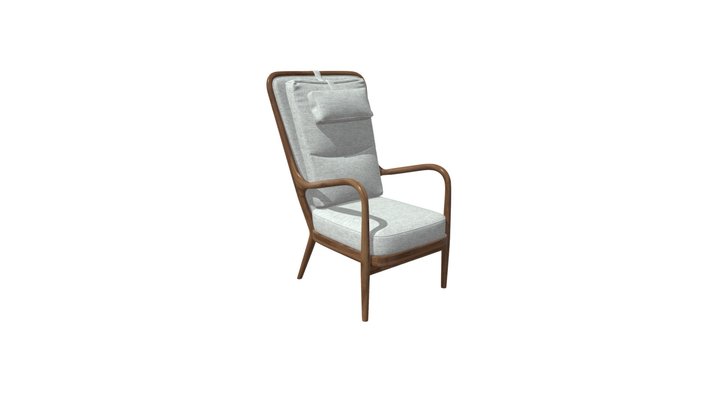 09_SILLA ABUELITA 3D Model