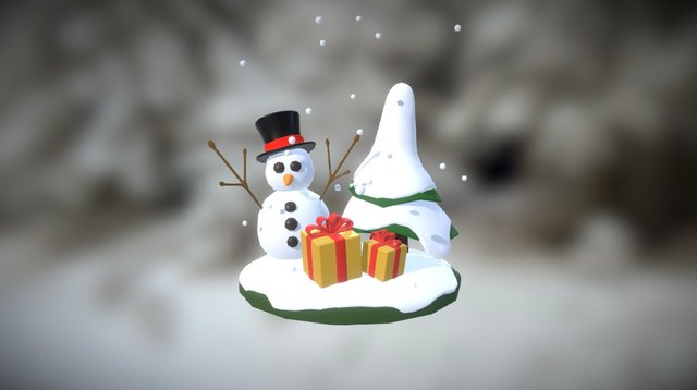 Merry Christmas 3D Model