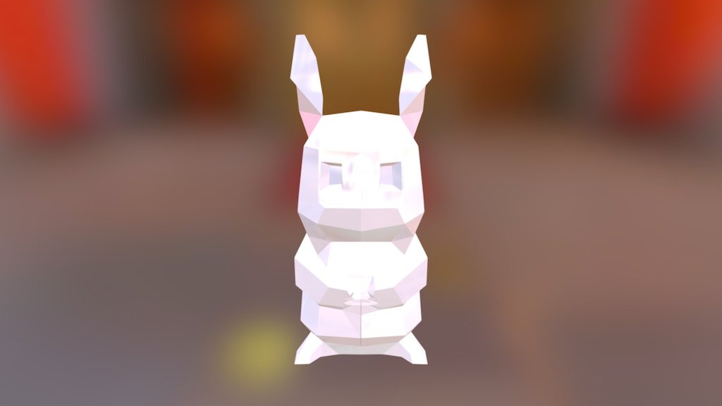 Coloured Pikachu
