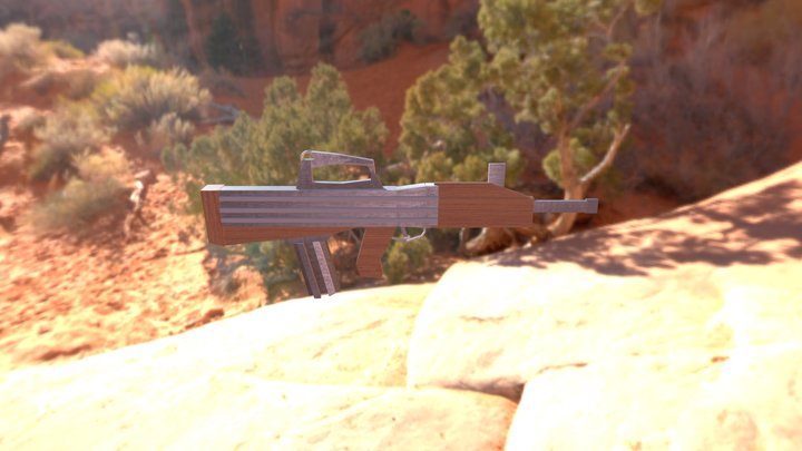 Weapon L85A2 3D Model