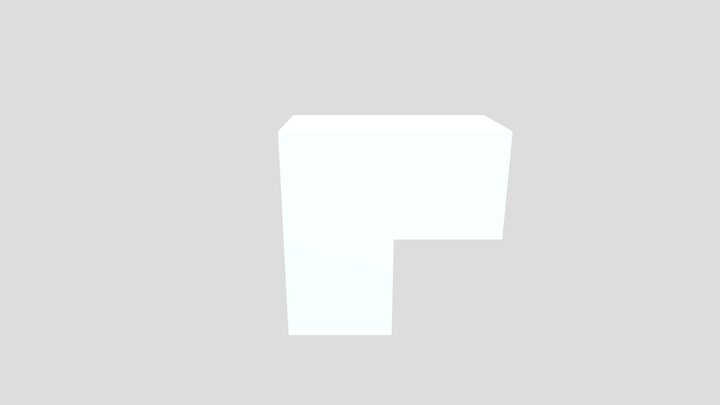 figura blanca 3D Model