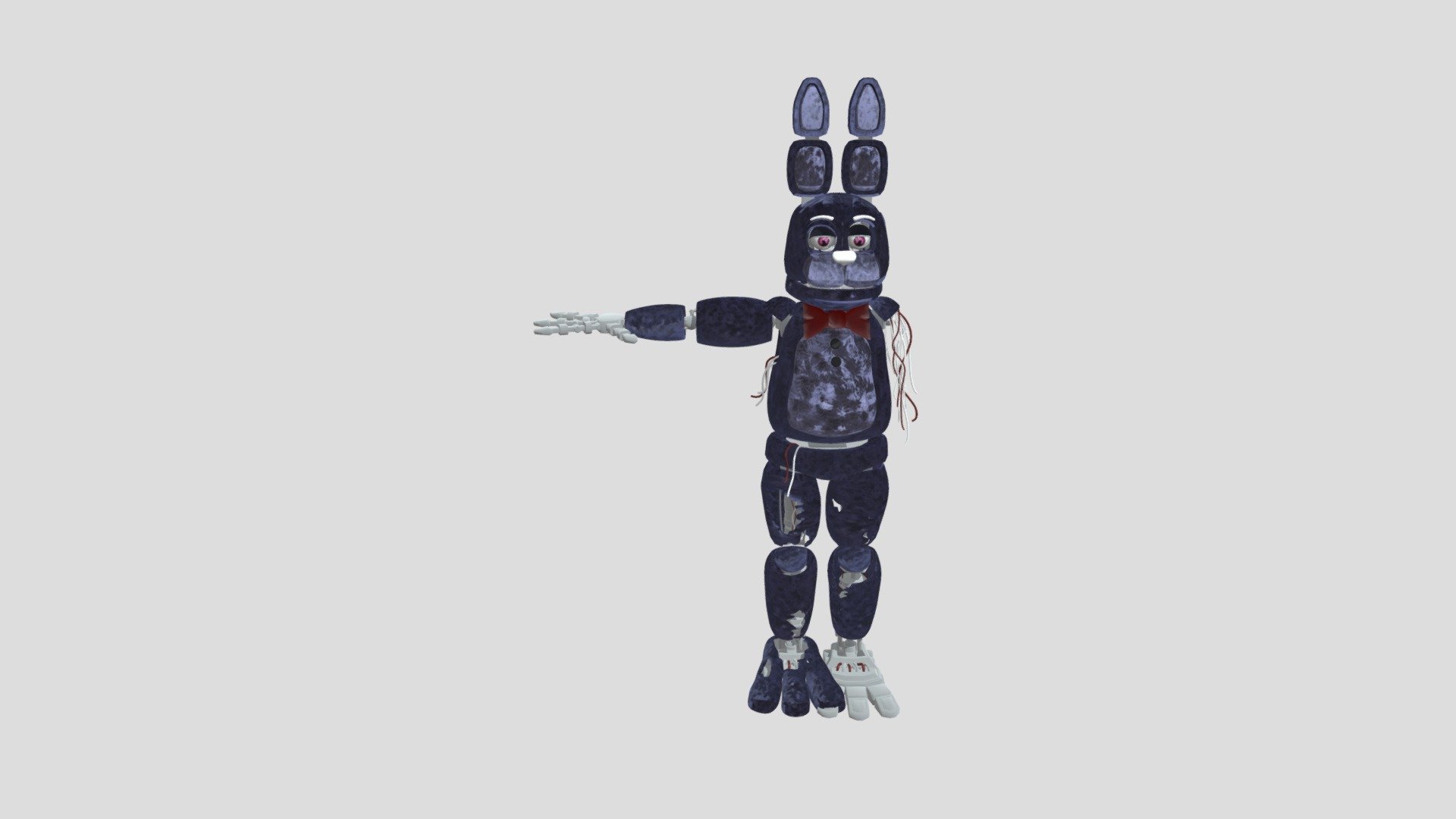 Withered Bonnie - Download Free 3D model by ulliolmedo.an [d9d9d40 ...