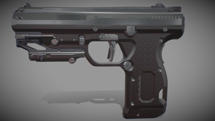 Omino pistol 3D Model