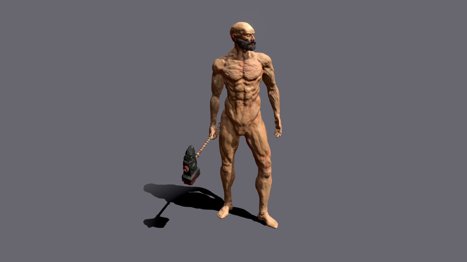 Character test 1 - 3D model by doodlok [d9da734] - Sketchfab