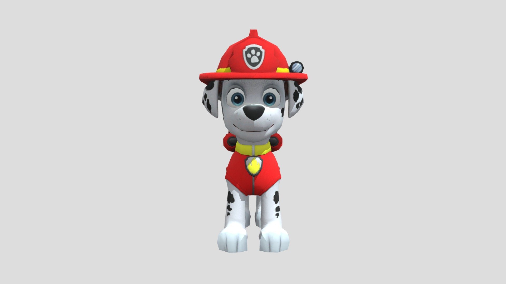 Marshall From Paw Patrol Season 1 - Season 10 - 3d Model By Pjnewsetfan 