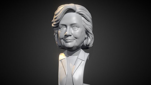 Hillary Сlinton 3D Model