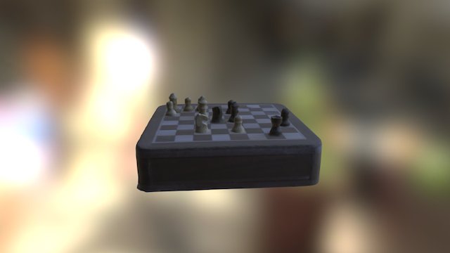Chess Game 3D Model