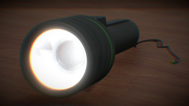 flashlight 3D Model