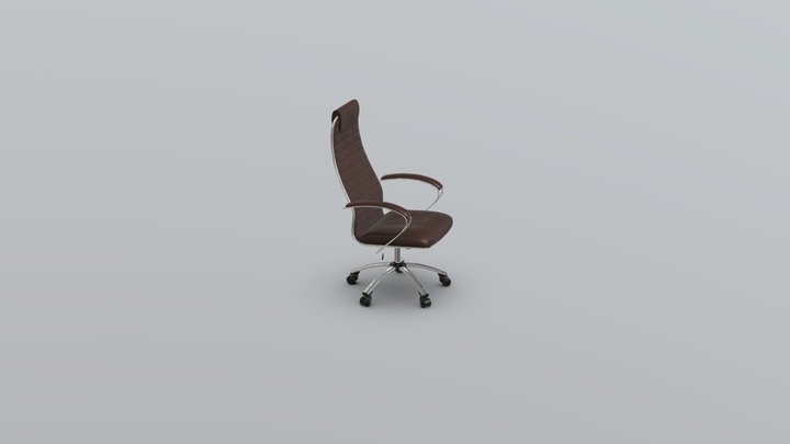 Office Chair "Metta BC-5" 3D Model