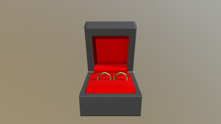 Wedding Ring 3D Model