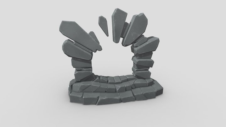 Fantasy Portal 3D Model
