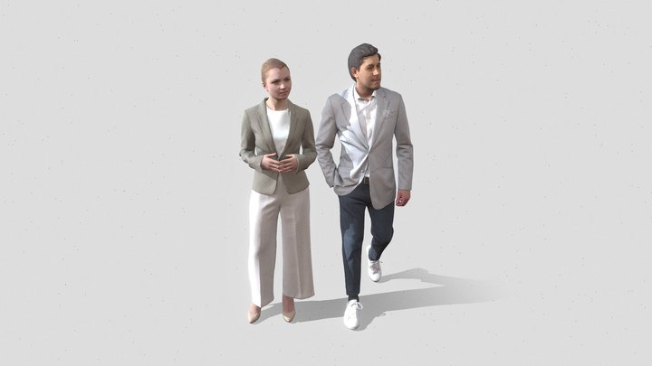 Couple 3D Model