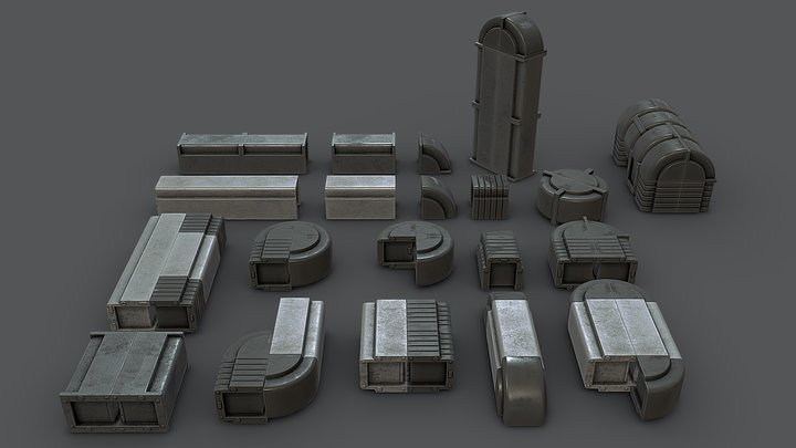 Airmont Set Iteration 1 3D Model