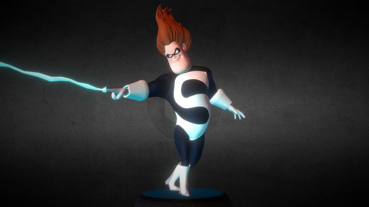 Syndrome- Inspired by The Incredibles [PBR] 3D Model