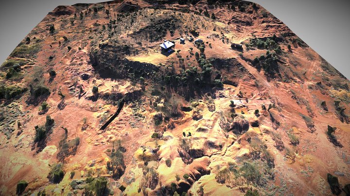 Bald Knob Opal Mine 3D Model
