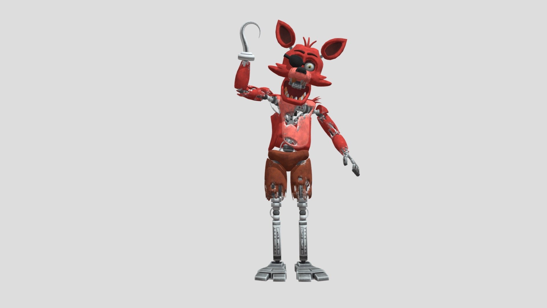 Foxy FNAF AR - 3D model by Bleecker (@303158) [d9e0176] - Sketchfab