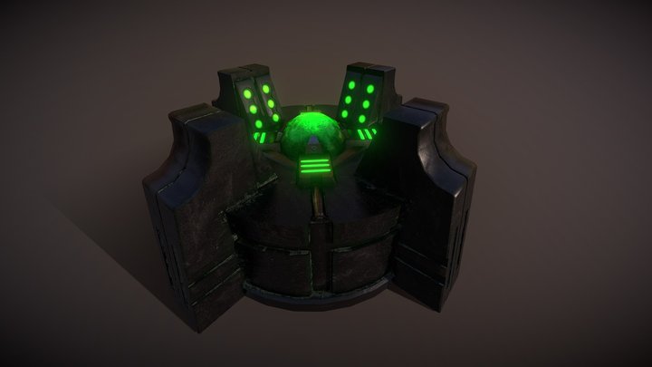 Necron Power Generator 3D Model