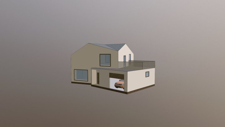 CubeHouse 3D Model