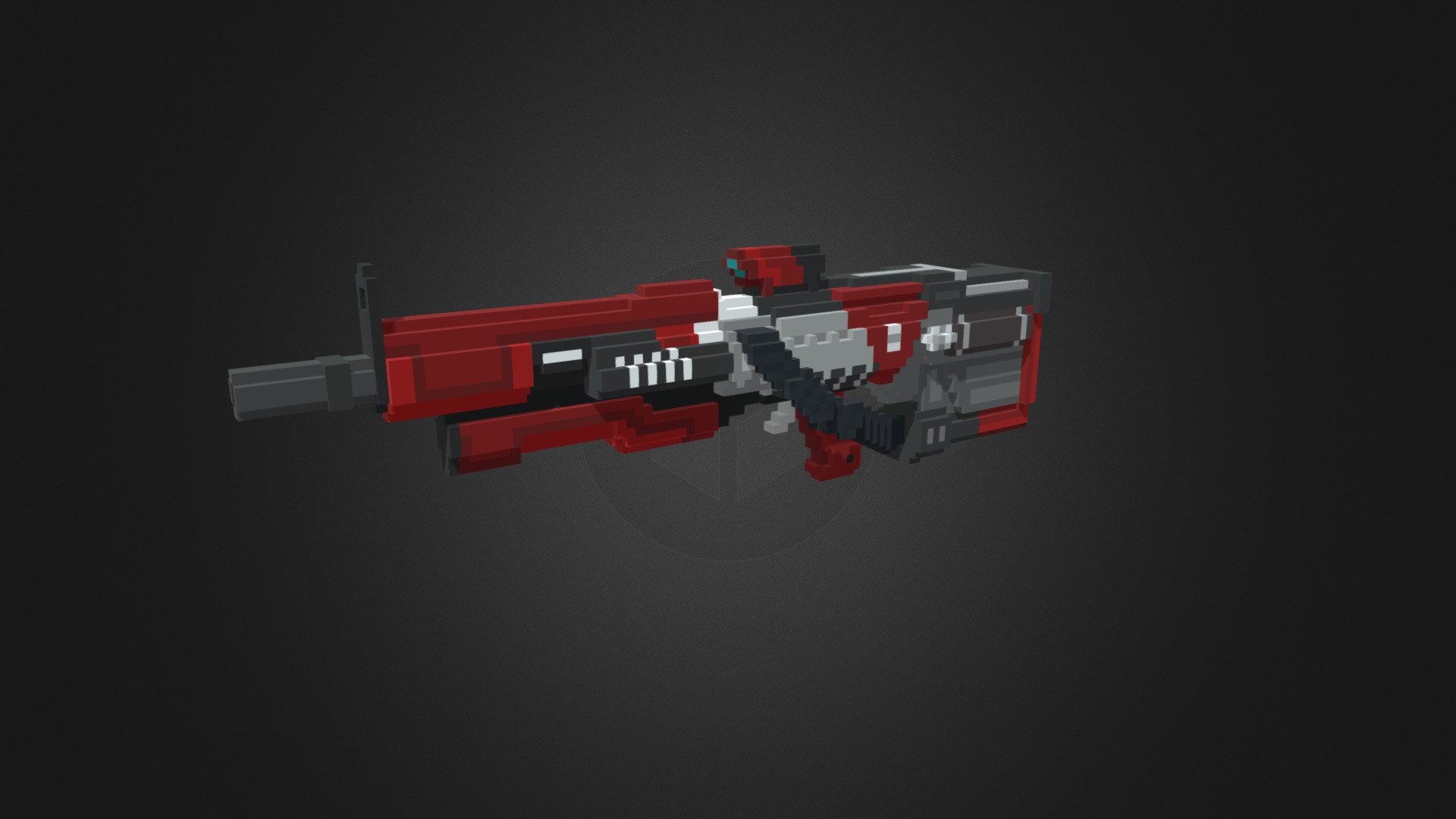 Heavy Rifle -w- skins - 3D model by Chara_Dreemurr [d9e1861] - Sketchfab