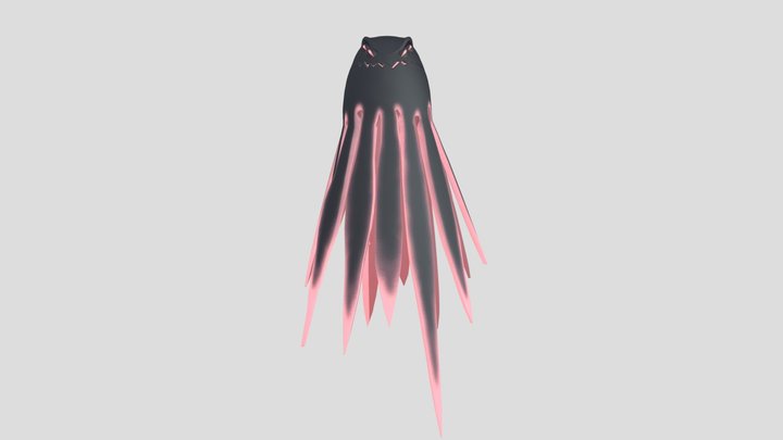 Tentacle ghost-Pac Man Ghostly Adventures Pc 3D Model