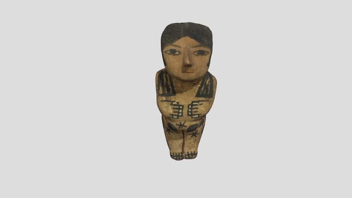 Mujer estelar Nasca 3D Model