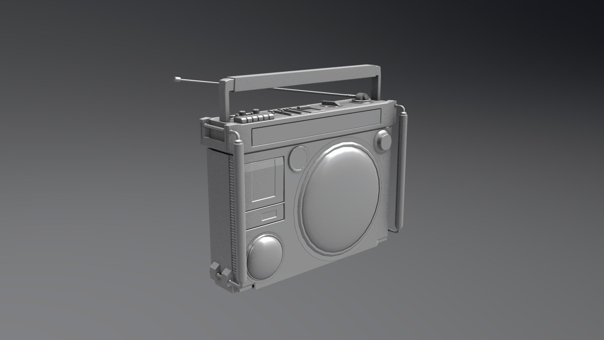 Victor RC-550 1979 JVC Boombox - daily3d