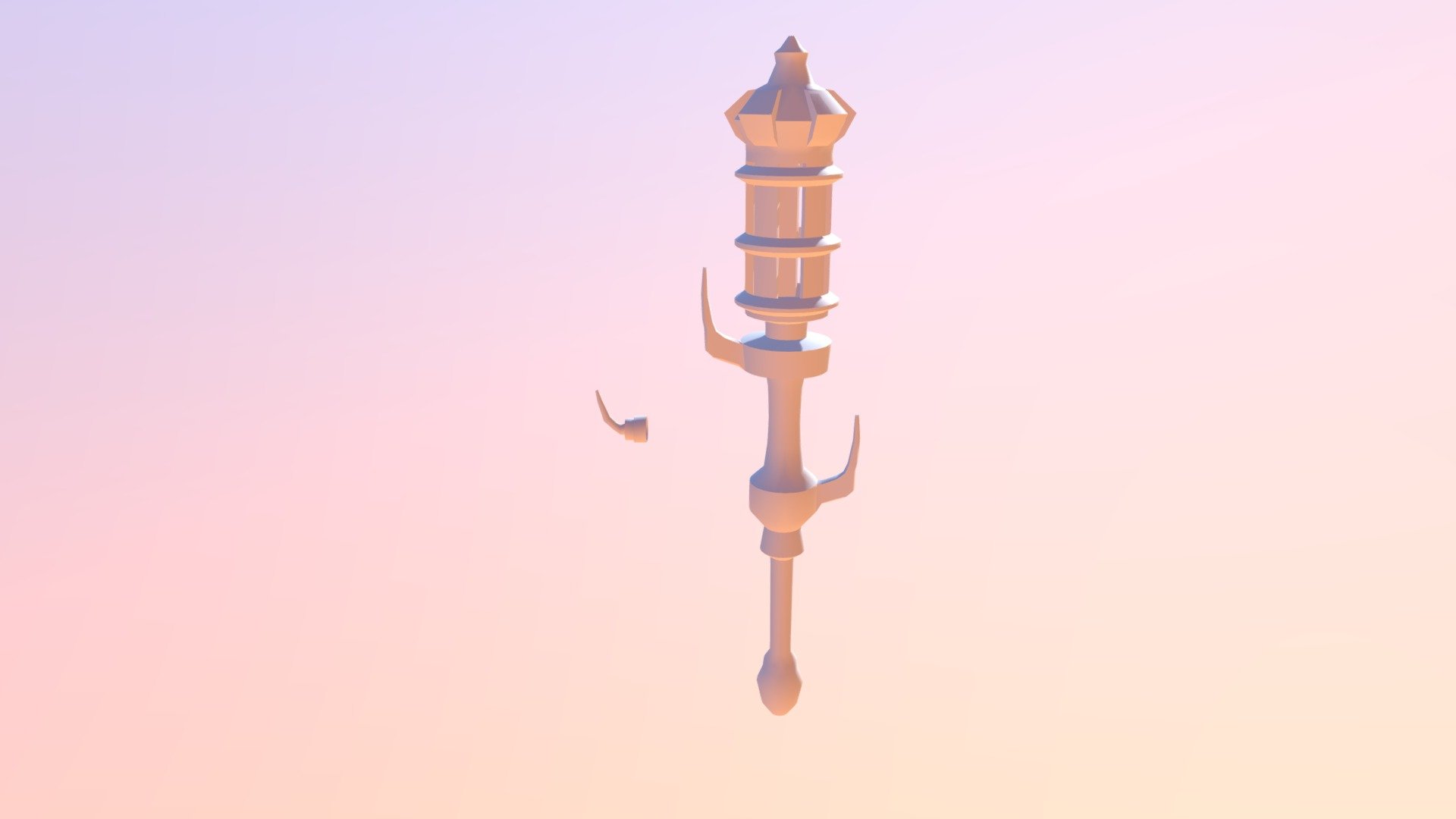 Fackel Model UV V01 — Sketchfab embed 3D viewer