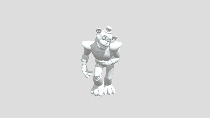 Glamrock_Freddy 3D Model