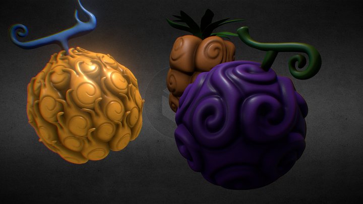 Devil-fruit 3D models - Sketchfab