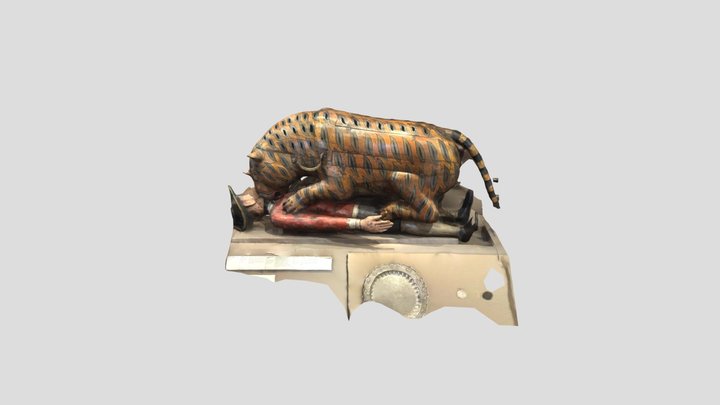 Tipu's Tiger - A Mechanical Symbol of Resistance 3D Model