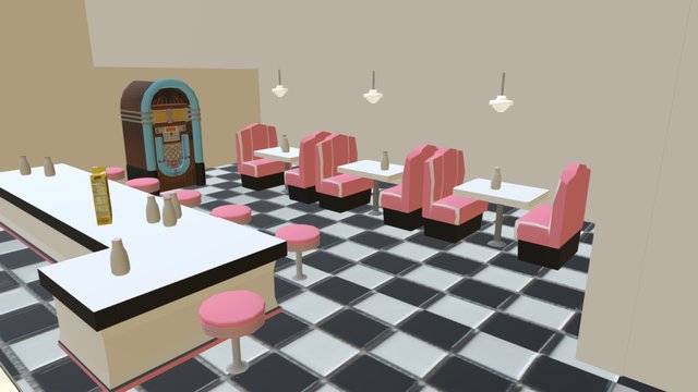 Diner (wip) 3D Model