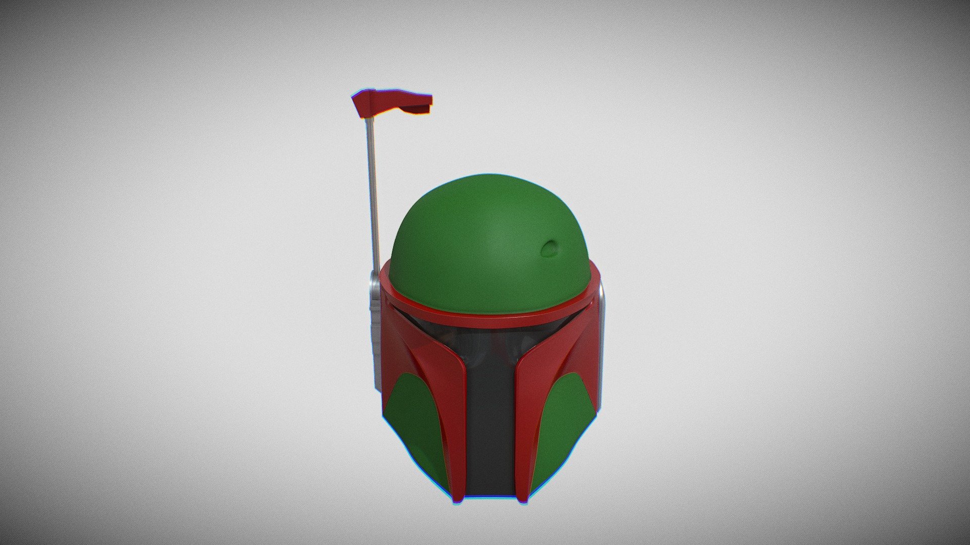 Boba Fett Clean Helmet