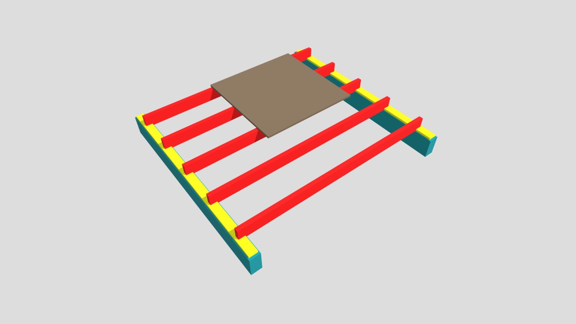 Flat joist roof
