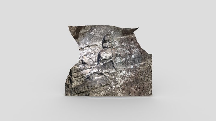 20251223 梨沢トビ山磨崖仏.segmented.clone 3D Model