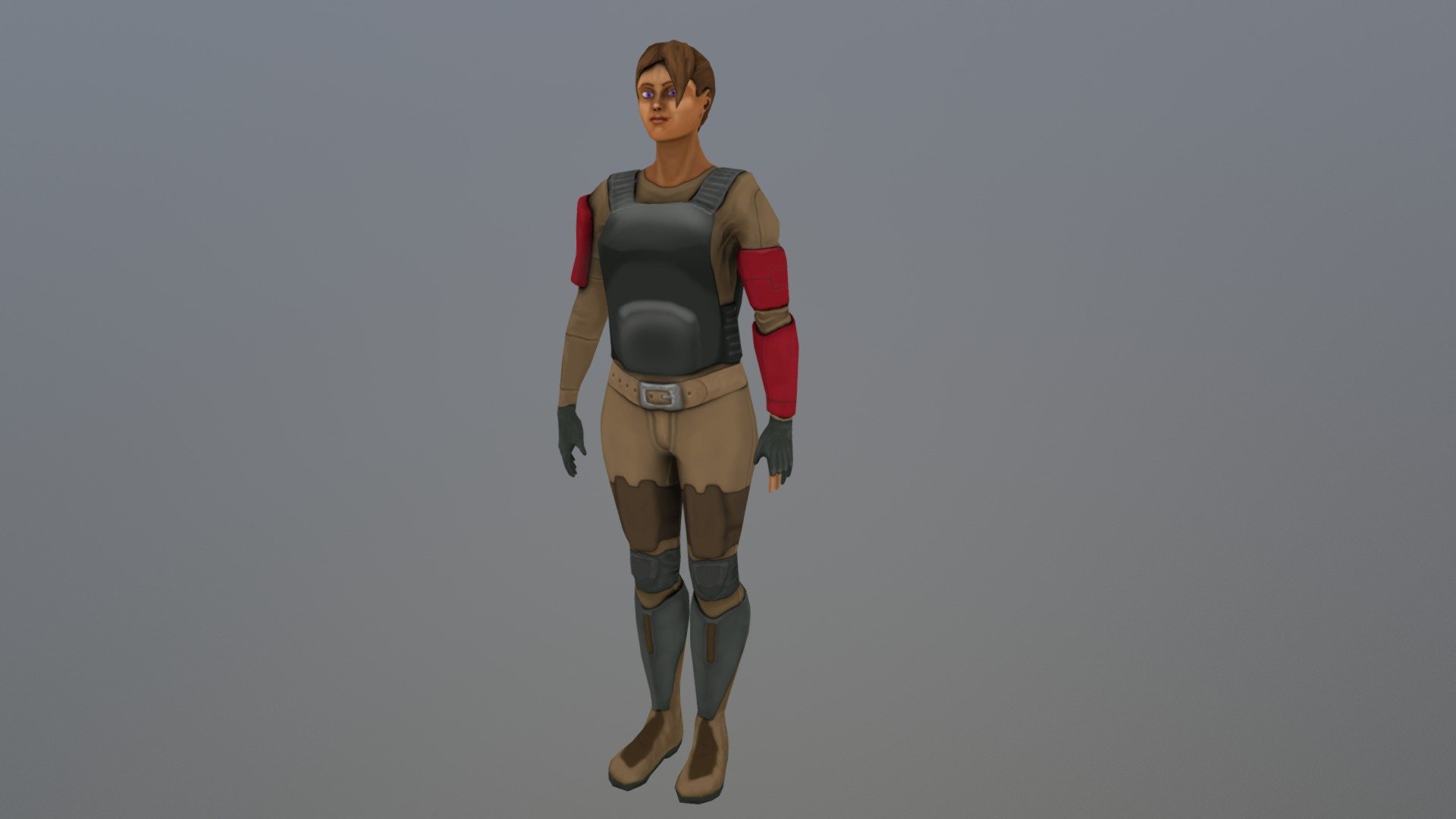 Female Soldier