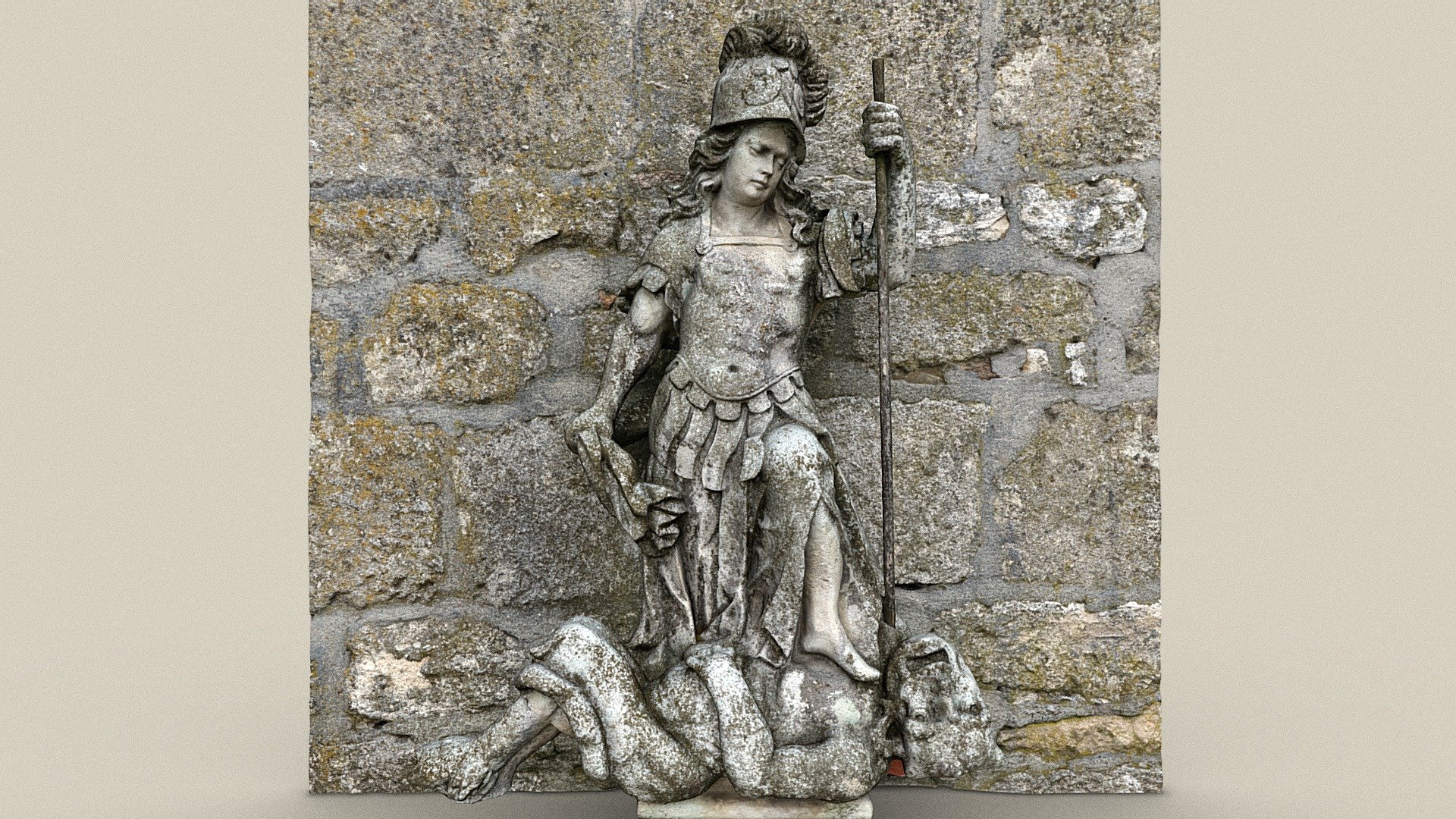 Hl. Michael — Sketchfab embed 3D viewer
