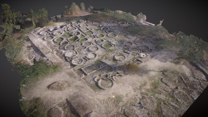Archaeological Place Cividade Terroso (3DModel) 3D Model