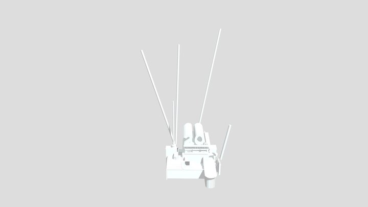 20th century fox 1994 base 3D Model