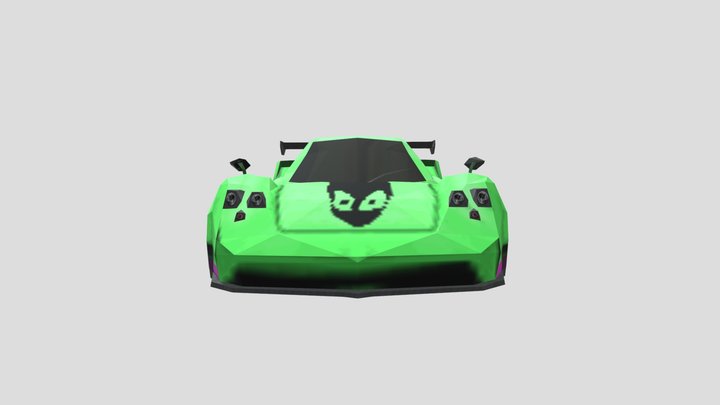 2009 Pagani Zonda R – Modello 3D gratuito STL