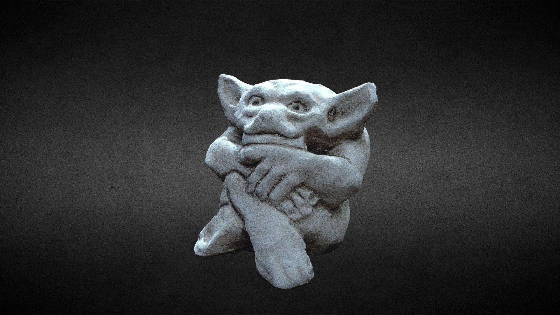Gargoyle for sketchfab