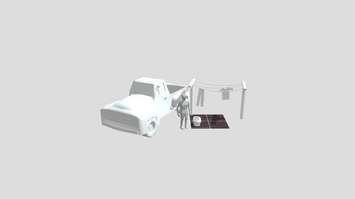 Grandma's House - Unwrap 3 + model 1 3D Model