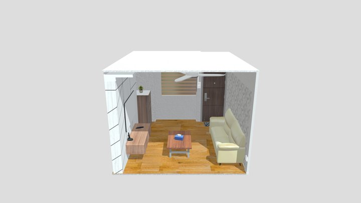 Living Room 3D Model