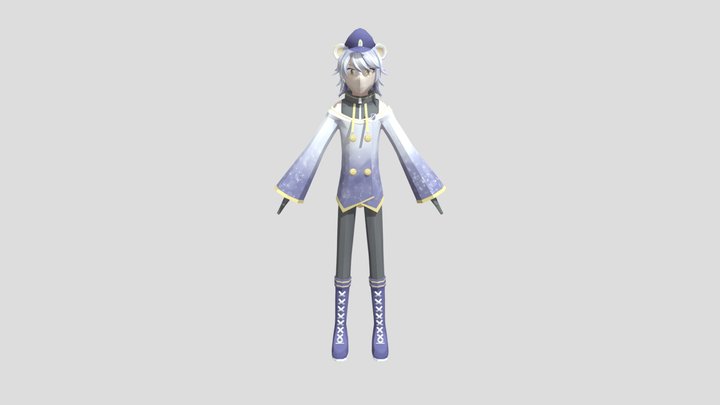 Polaris - The galaxy train driver 3D Model