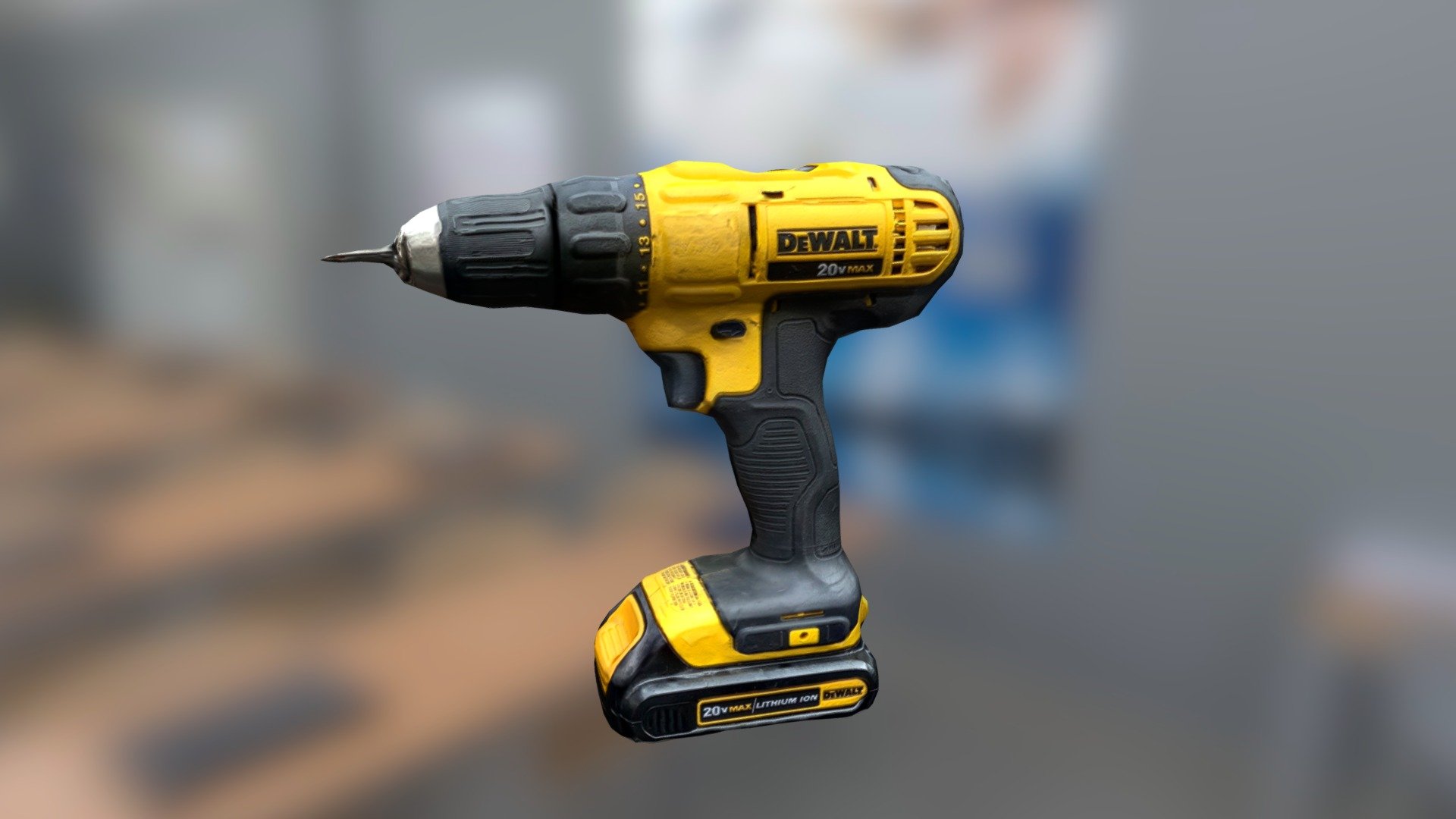 DeWalt Drill Photoscan LOWPOLY - Download Free 3D model by EFX ...