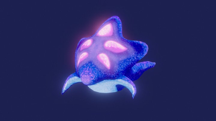 Weekly Challenge (35) Alien 3D Model