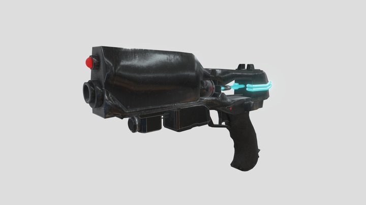 Primordial | Energy Pistol v2 3D Model
